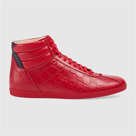 saks gucci red shoes